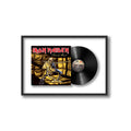 Iron Maiden - Piece of Mind - Framed Vinyl Record