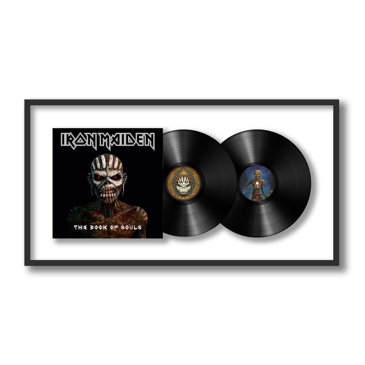 Iron Maiden - The Book of Souls - Framed Vinyl Record