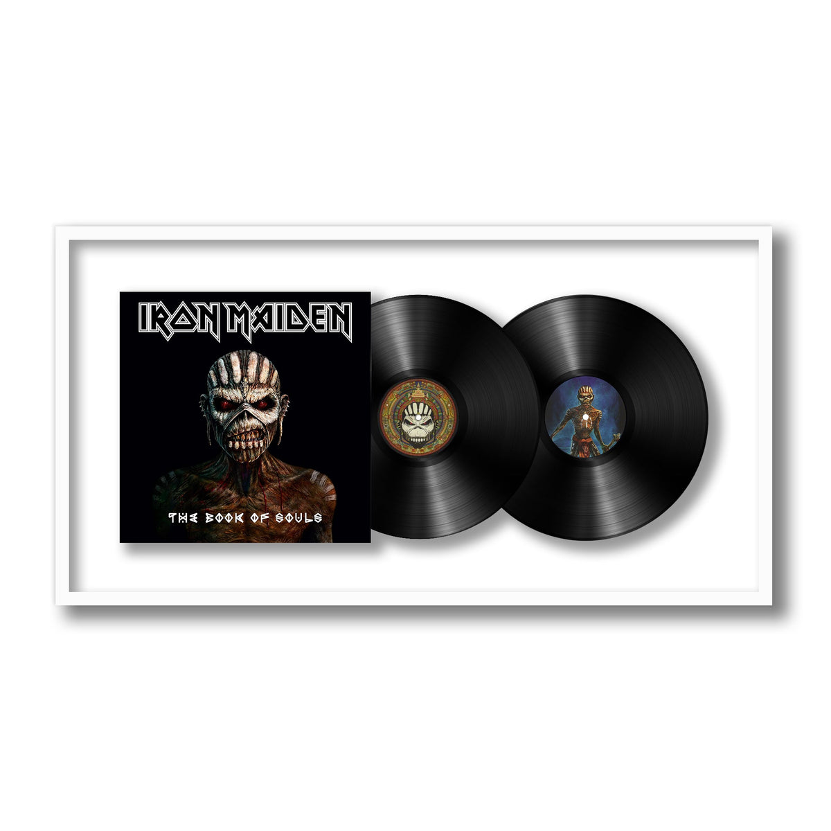 Iron Maiden - The Book of Souls - Framed Vinyl Record
