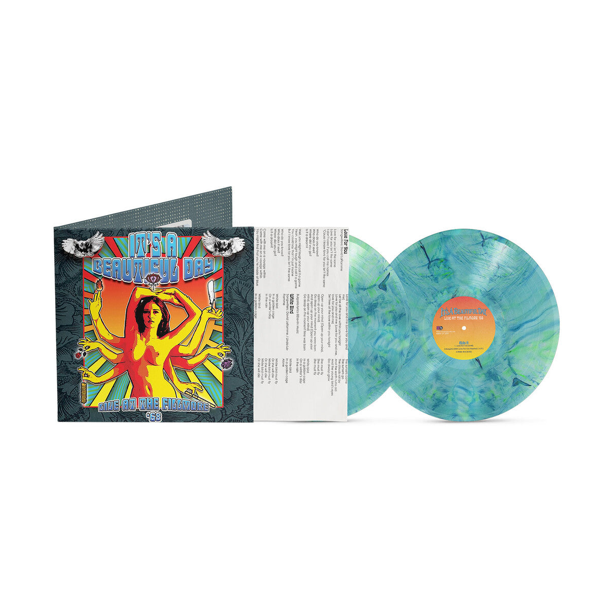 It's A Beautiful Day – Live at the Fillmore West, 1968 (Turquoise Marble 2-LP Vinyl) Vinyl Record