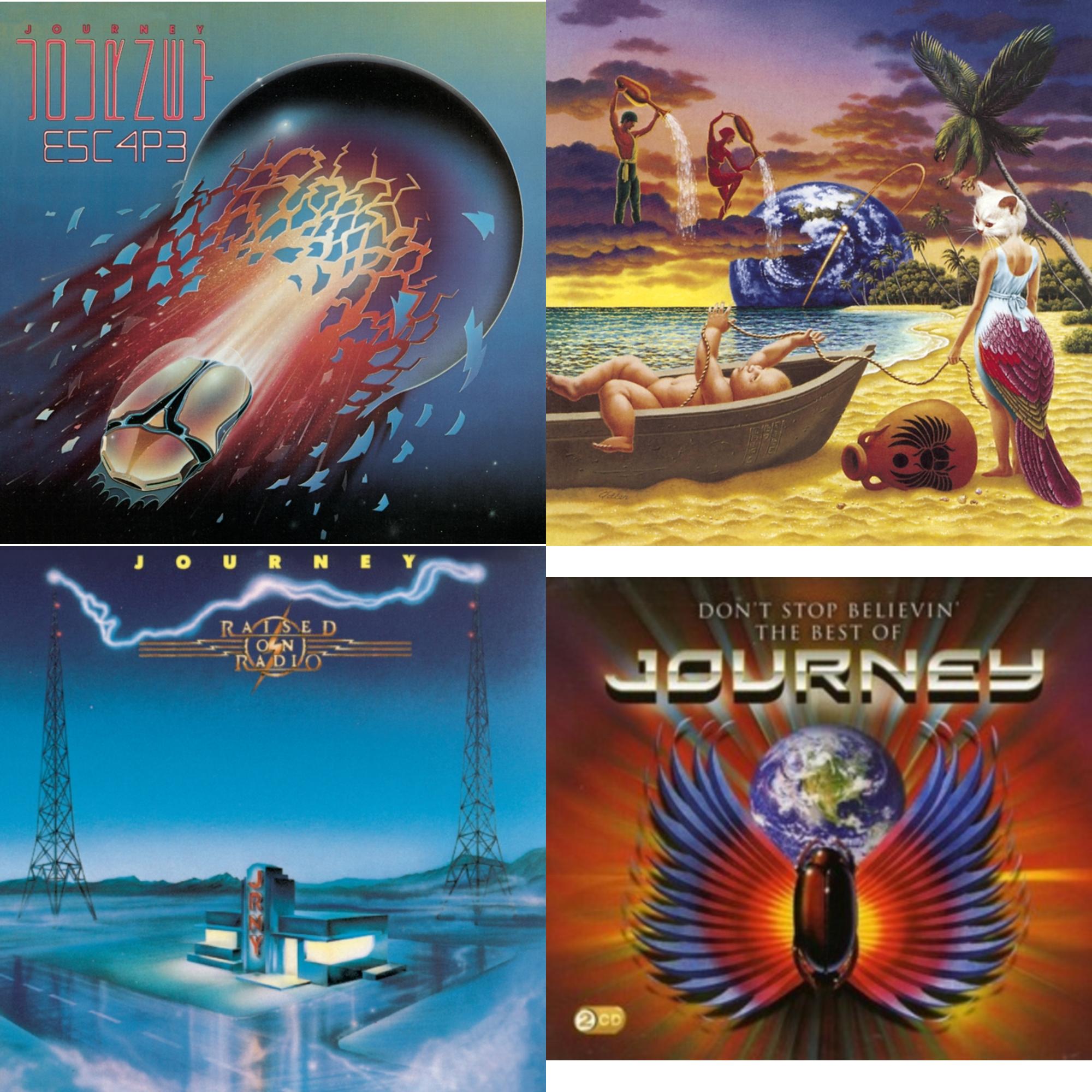 Trial By Fire & Dont Stop Believin: Best Of & Raised On Radio & Escape