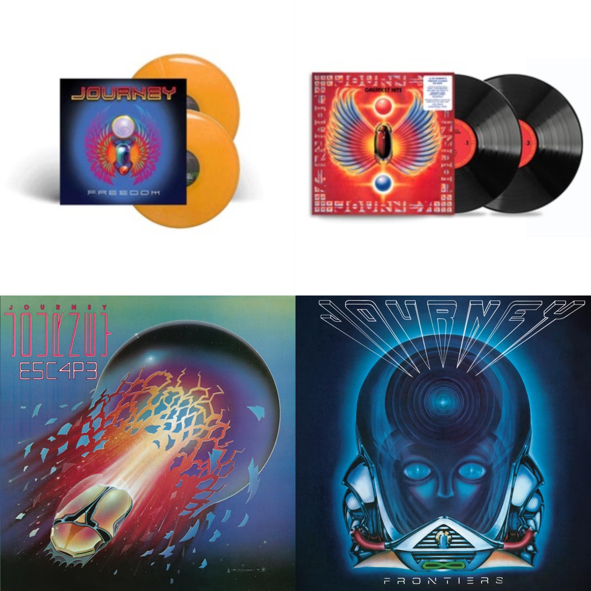 Escape (180G) & Frontiers 40Th Anniversary (LP/7 Inch) & Greatest Hits (Remastered) (2LP/180G) & Freedom (Orange LP Vinyl)