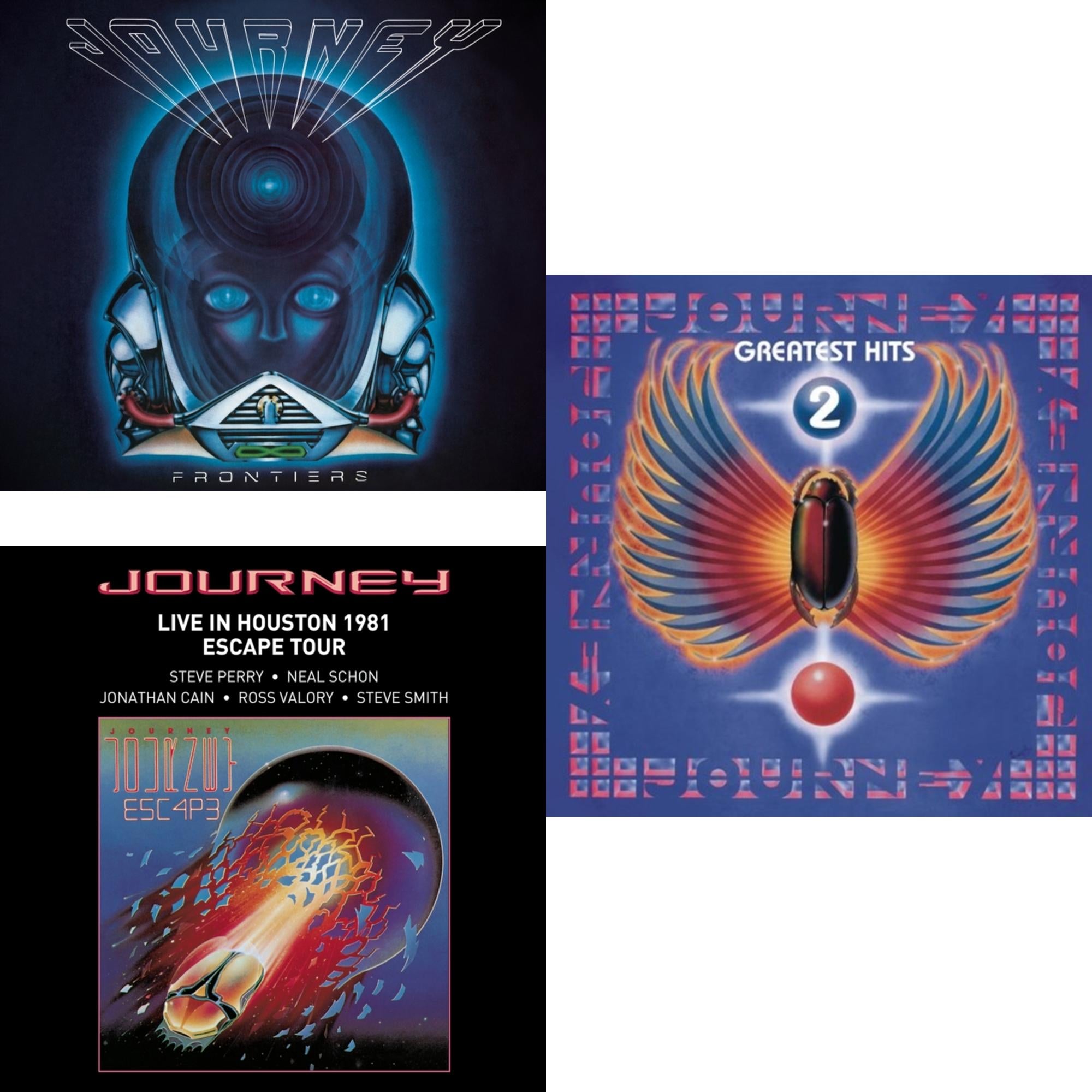 Journey's Greatest Hits Vol.2 & Frontiers & Live In Houston 1981: The Escape Tour