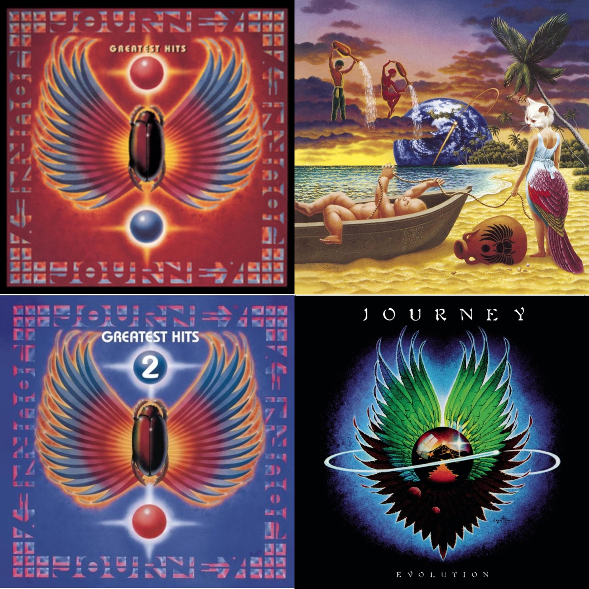 Greatest Hits & Trial By Fire & Journey's Greatest Hits Vol.2 & Evolution