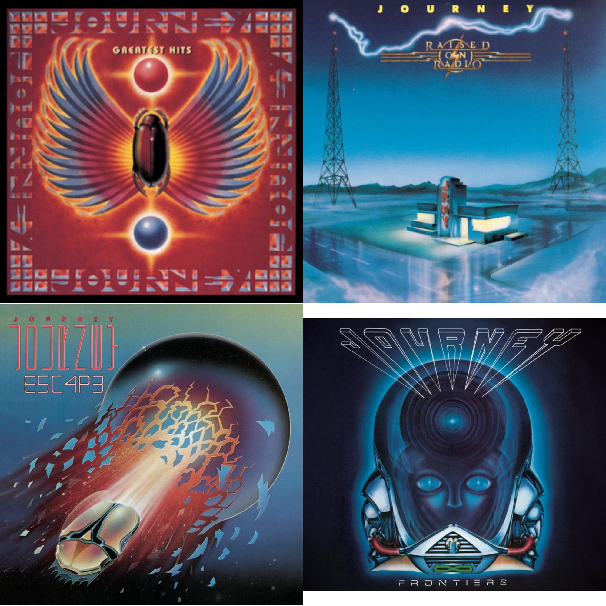Greatest Hits & Raised On Radio & Escape & Frontiers