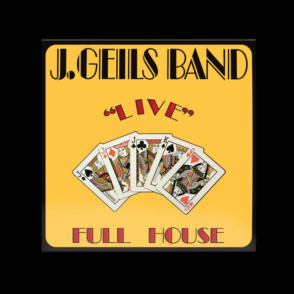 The J. Geils Band – Full House Live (LP Vinyl) Vinyl Record