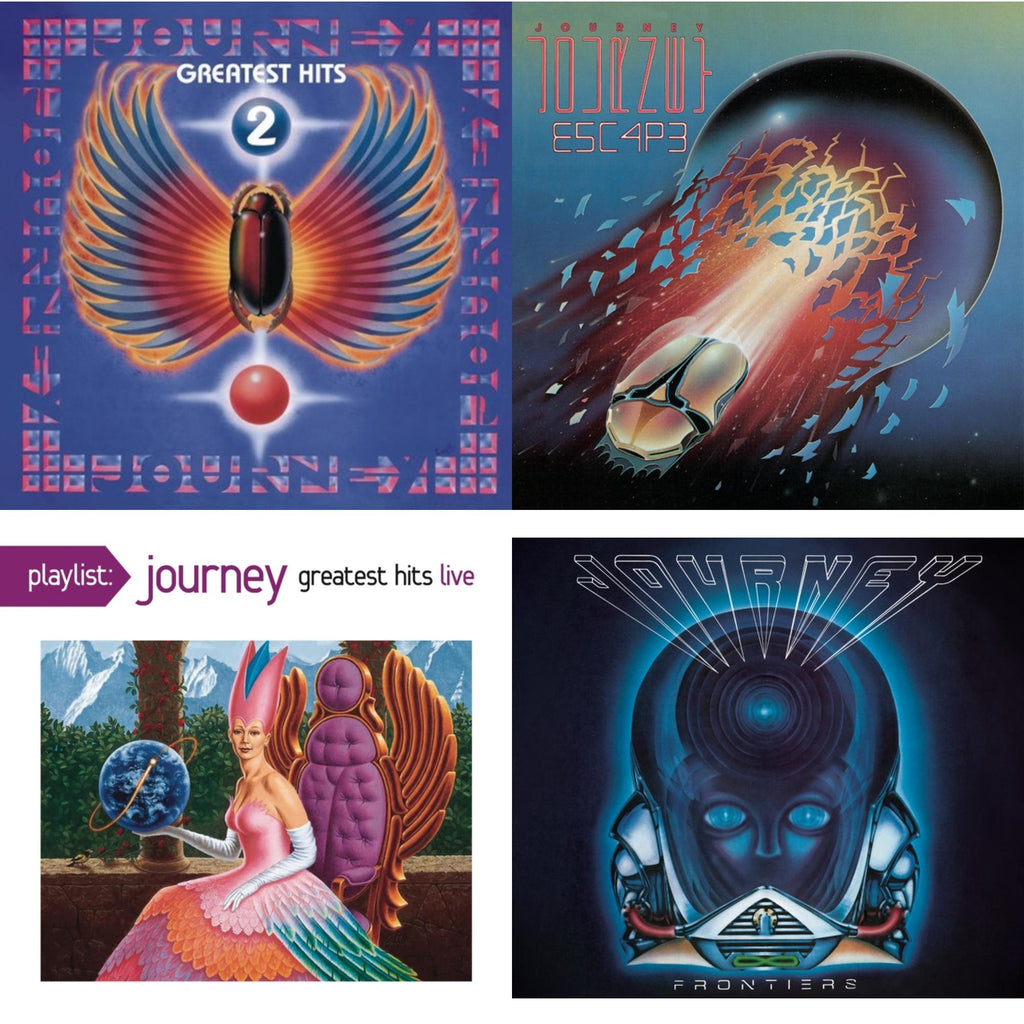 Journey's Greatest Hits Vol.2 & Escape & Playlist: Journey Greatest Hits Live & Frontiers