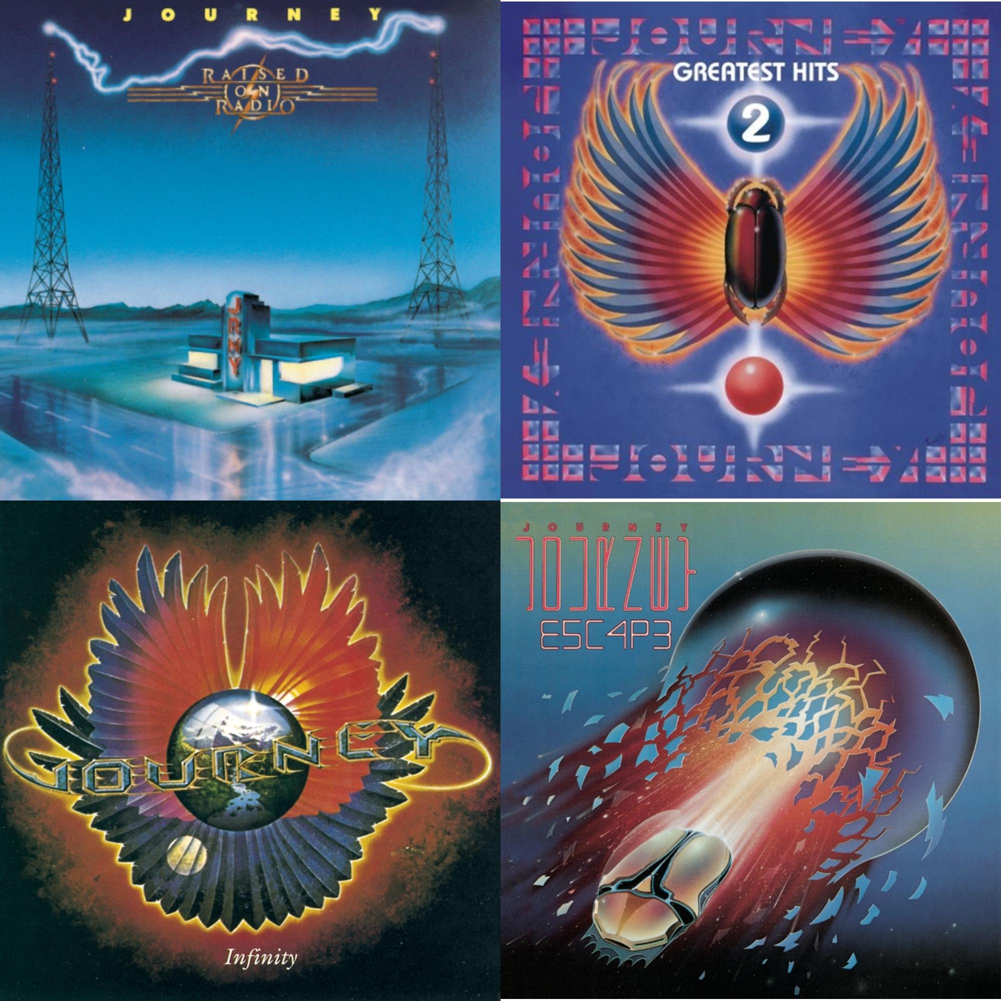 Raised On Radio & Journey's Greatest Hits Vol.2 & Infinity & Escape