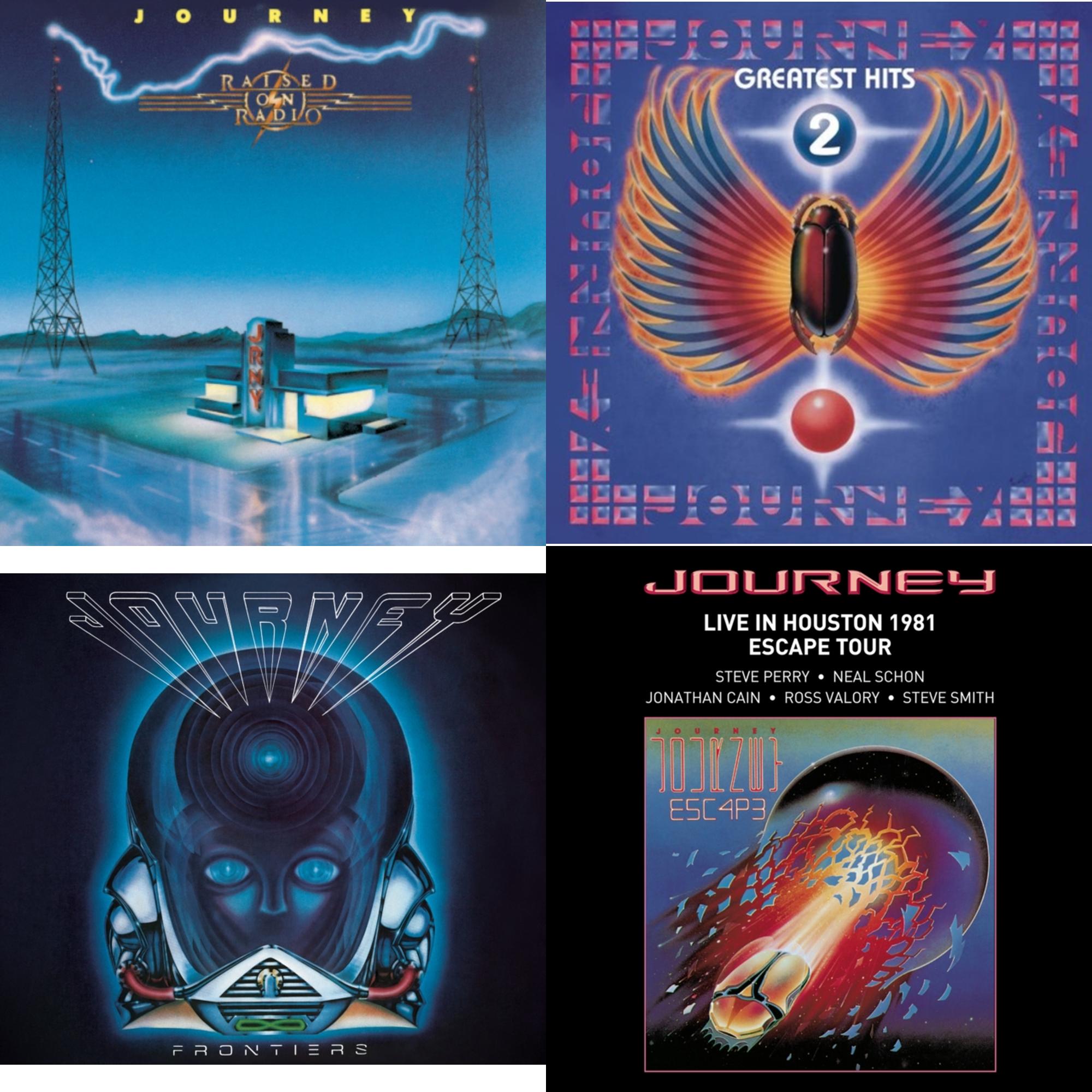 Raised On Radio & Journey's Greatest Hits Vol.2 & Frontiers & Live In Houston 1981: The Escape Tour
