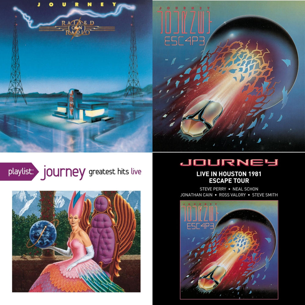 Raised On Radio & Escape & Playlist: Journey Greatest Hits Live & Live In Houston 1981: The Escape Tour