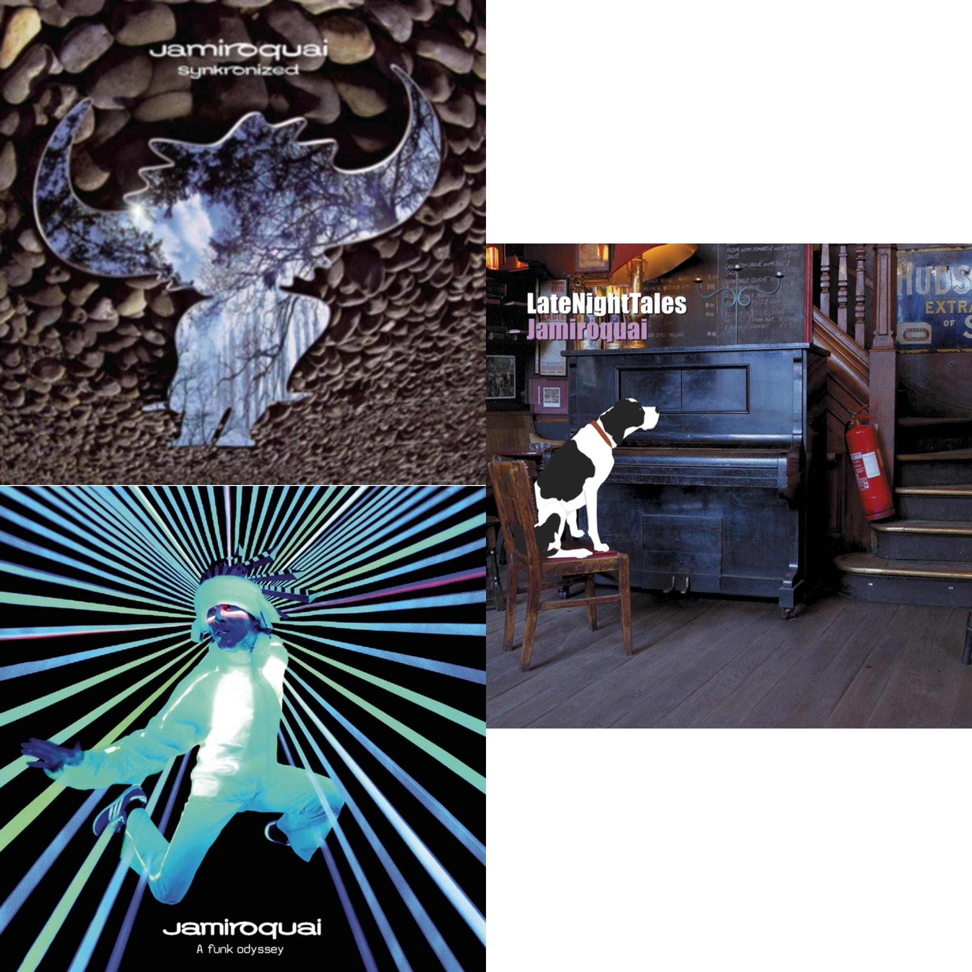 Synkronized & Funk Odyssey (2LP/140G) & Late Night Tales (2LP)