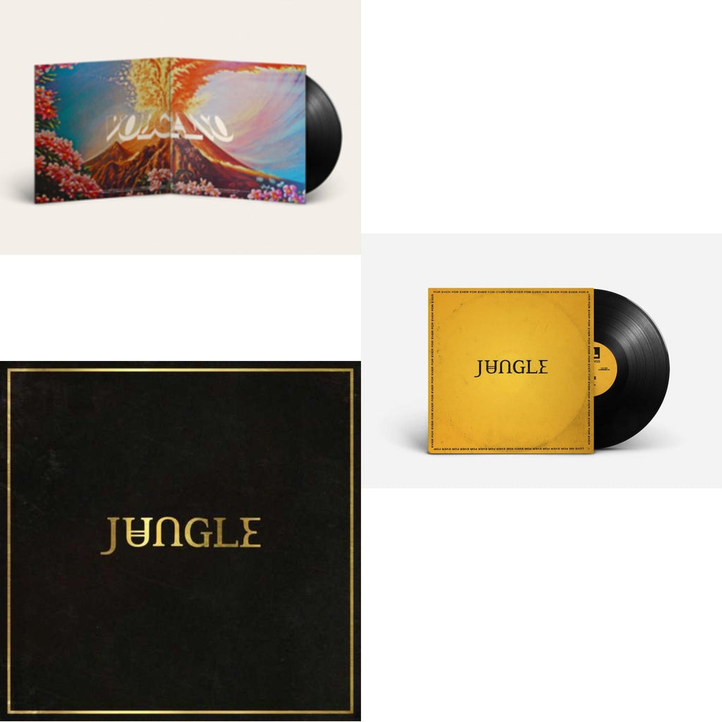 Jungle - For Ever & Volcano & Jungle - LP Vinyl Bundle