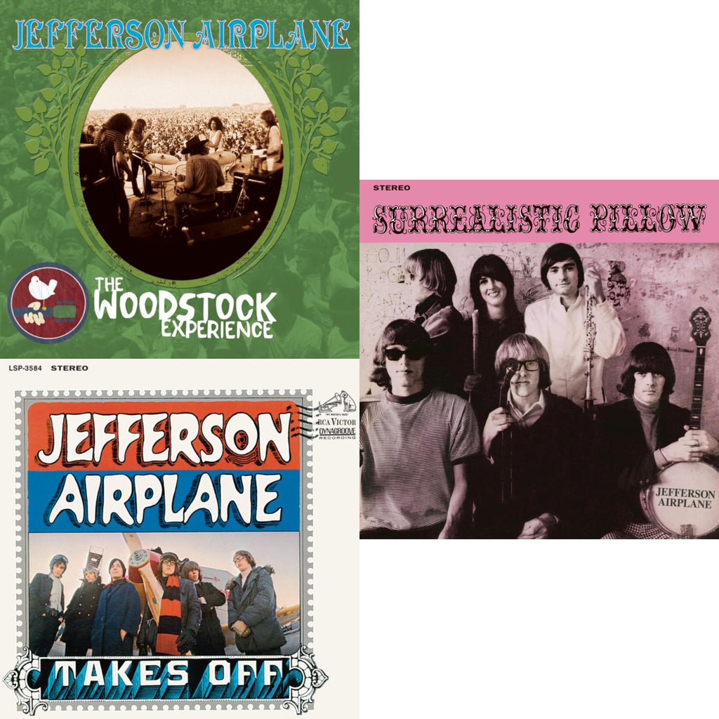 Surrealistic Pillow & Jefferson Airplane Takes Off & Volunteers
