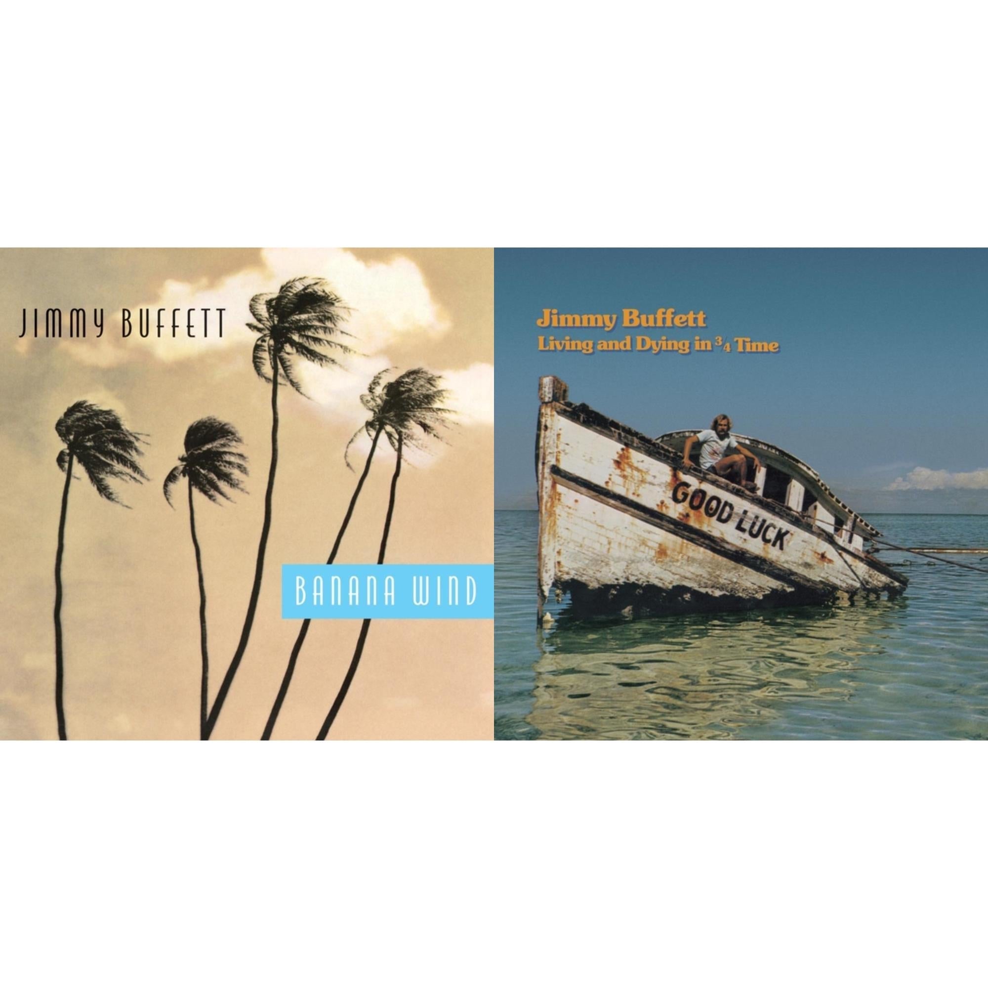Jimmy Buffett - Living & Dying In 3/4 Time & Banana Wind (2LP)
