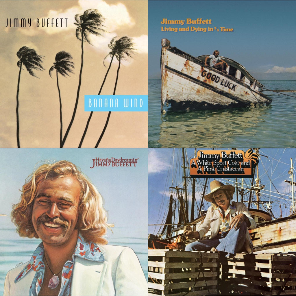 Jimmy Buffett - Living & Dying In 3/4 Time & Havana Daydreamin & White Sport Coat & A Pink Crustacean  & Banana Wind (2LP)