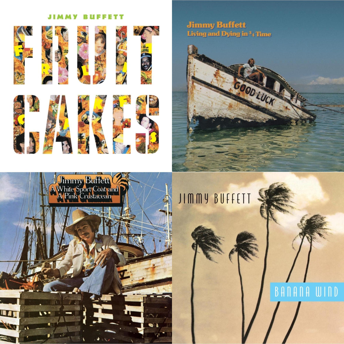 Fruitcakes (2LP) & Living & Dying In 3/4 Time & White Sport Coat & A Pink Crustacean  & Banana Wind (2LP)