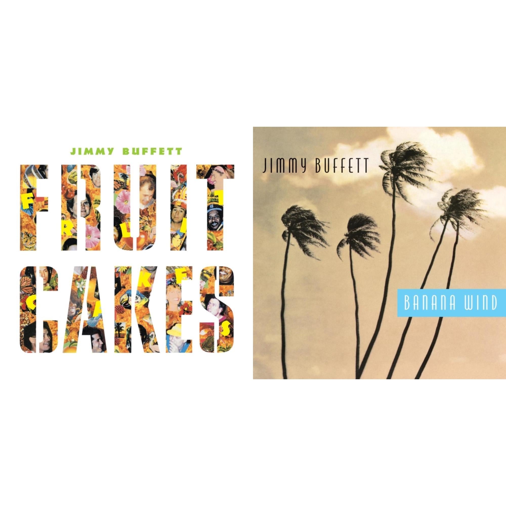 Jimmy Buffett - Fruitcakes (2LP) & Banana Wind (2LP)