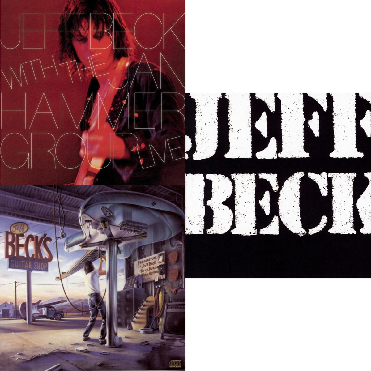 Jeff Beck With Jan Hammer Group Live & Guitar Shop & There & Back