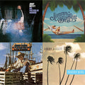 Jimmy Buffett - One Particular Harbour & Equal Strain On All Parts (Electric Blue Vinyl/2LP) & White Sport Coat & A Pink Crustacean  & Banana Wind (2LP)