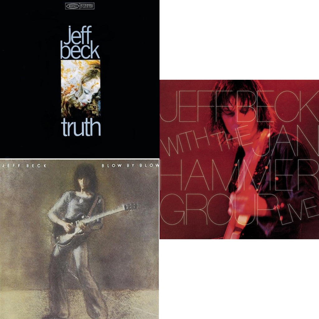 Jeff Beck - Blow By Blow & Truth & Jeff Beck With Jan Hammer Group Live - CD Bundle