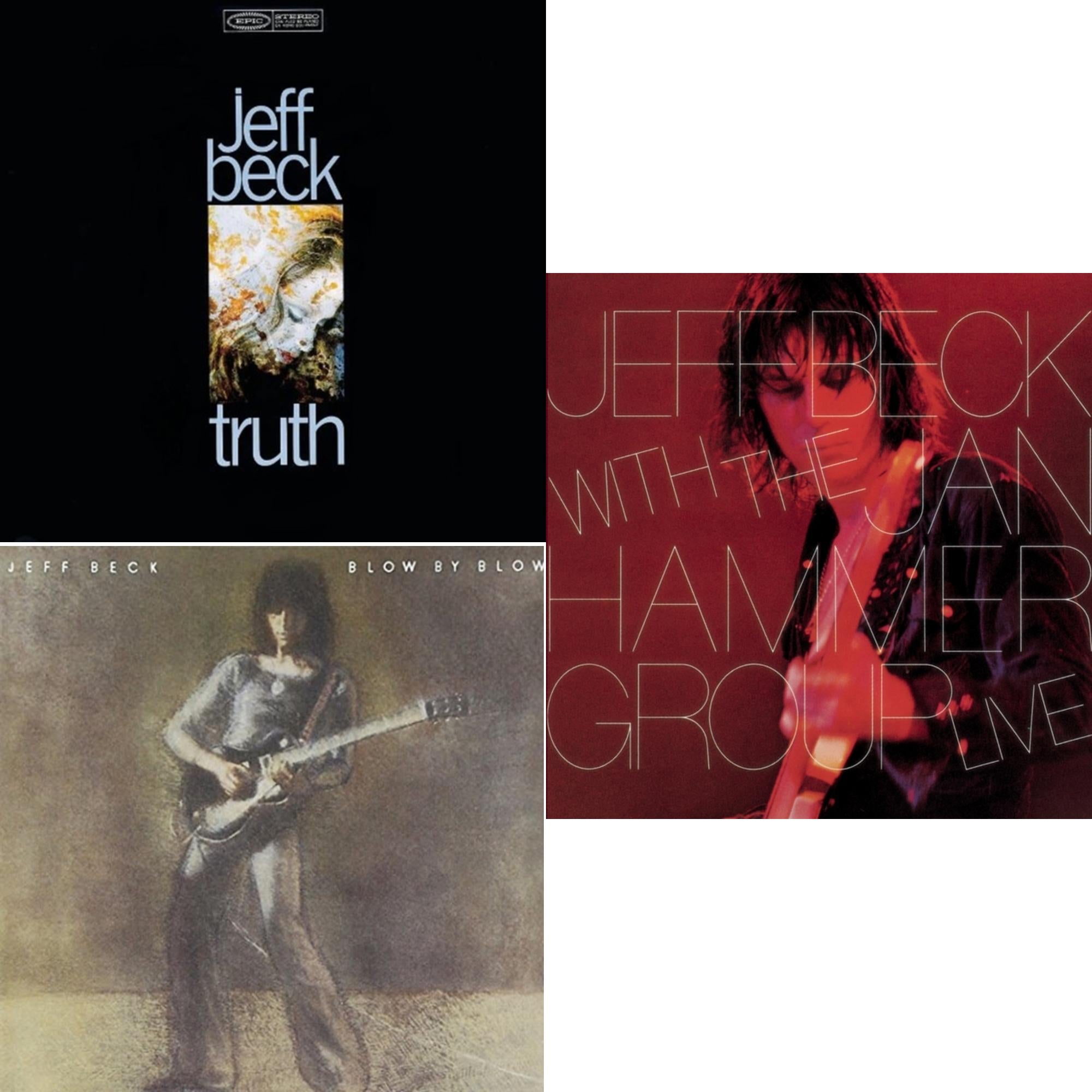 Jeff Beck - Blow By Blow & Truth & Jeff Beck With Jan Hammer Group Live - CD Bundle