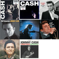 Johnny Cash - At San Quentin & Greatest Hits, Volume 1 & Johnny Cash Collection: His Greatest Hits, Volume 2 & American Iii: Soitary Man & American Iv: The Man Comes Around & Rebel Sings (Crystal Clear & Solid Silver LP Vinyl) & Essential Johnny Cash