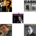 Sings The Songs That Made Him Famous (Remastered 2023) (Tangerine LP Vinyl) & At Folsom Prison & Original Sun Sound Of Johnny Cash & American Ii: Unchained (180G) & Essential Johnny Cash