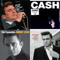 Greatest Hits, Volume 1 & American Iv: The Man Comes Around & Rebel Sings (Crystal Clear & Solid Silver LP Vinyl) & Essential Johnny Cash