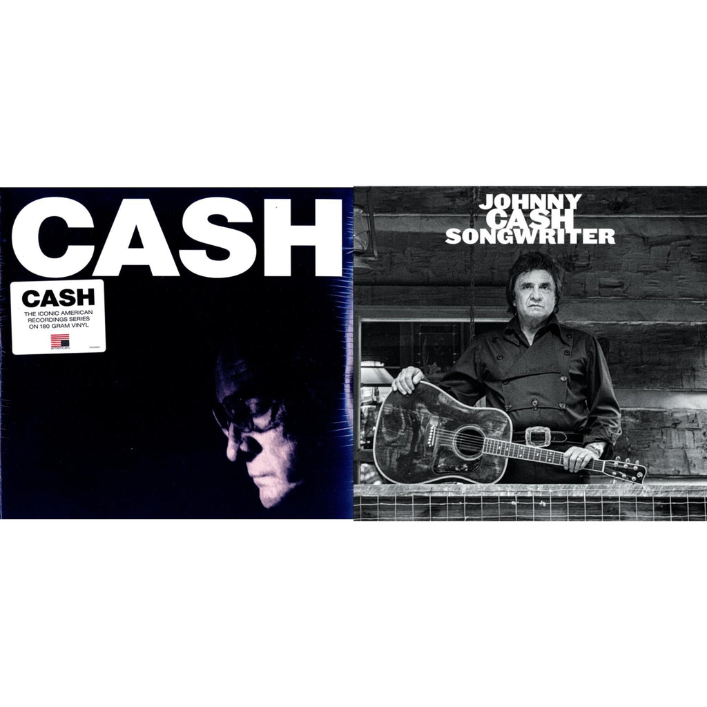 Johnny Cash - Songwriter & American Iv: The Man Comes Around - LP Vinyl Bundle