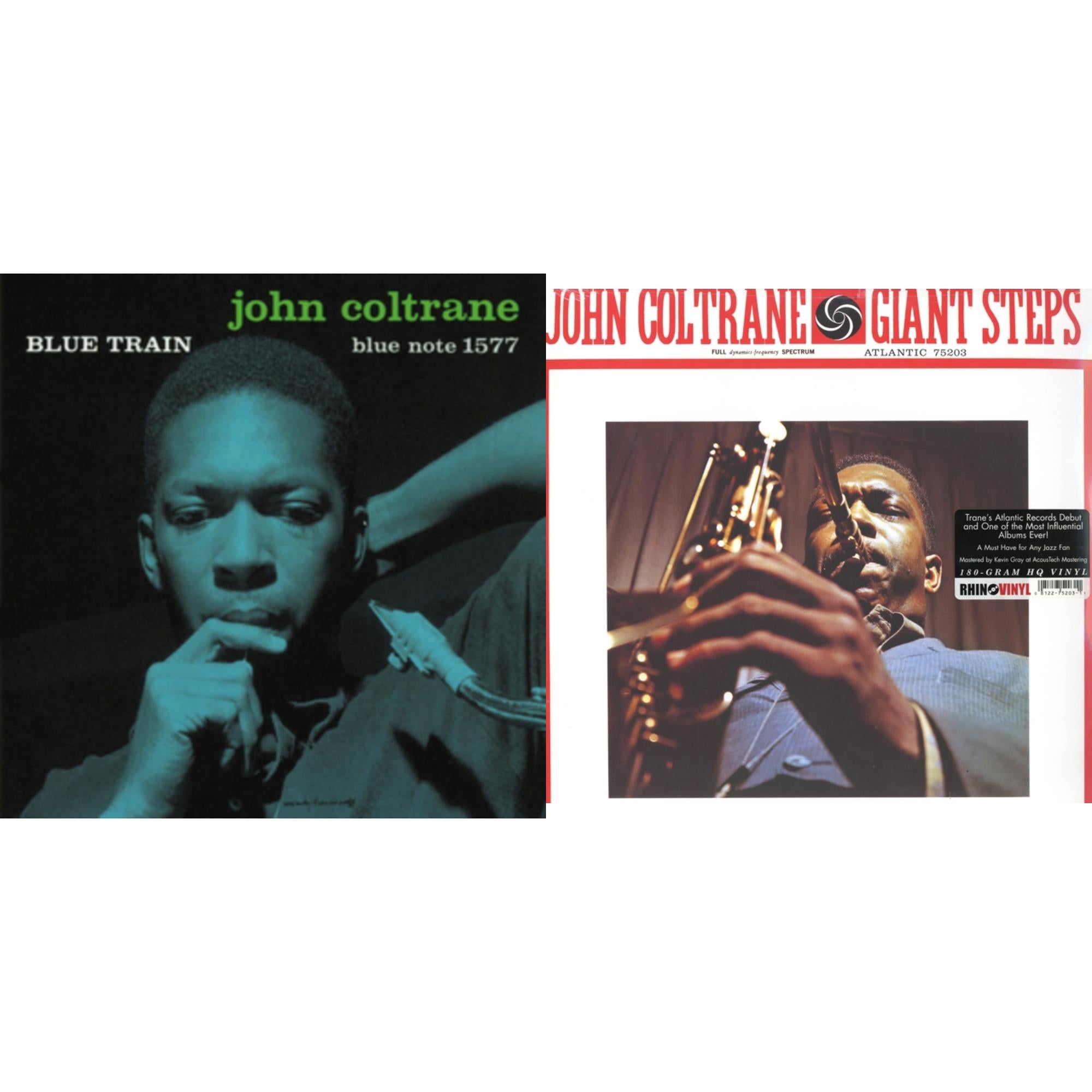 John Coltrane - Giant Steps & Blue Train - LP Vinyl Bundle