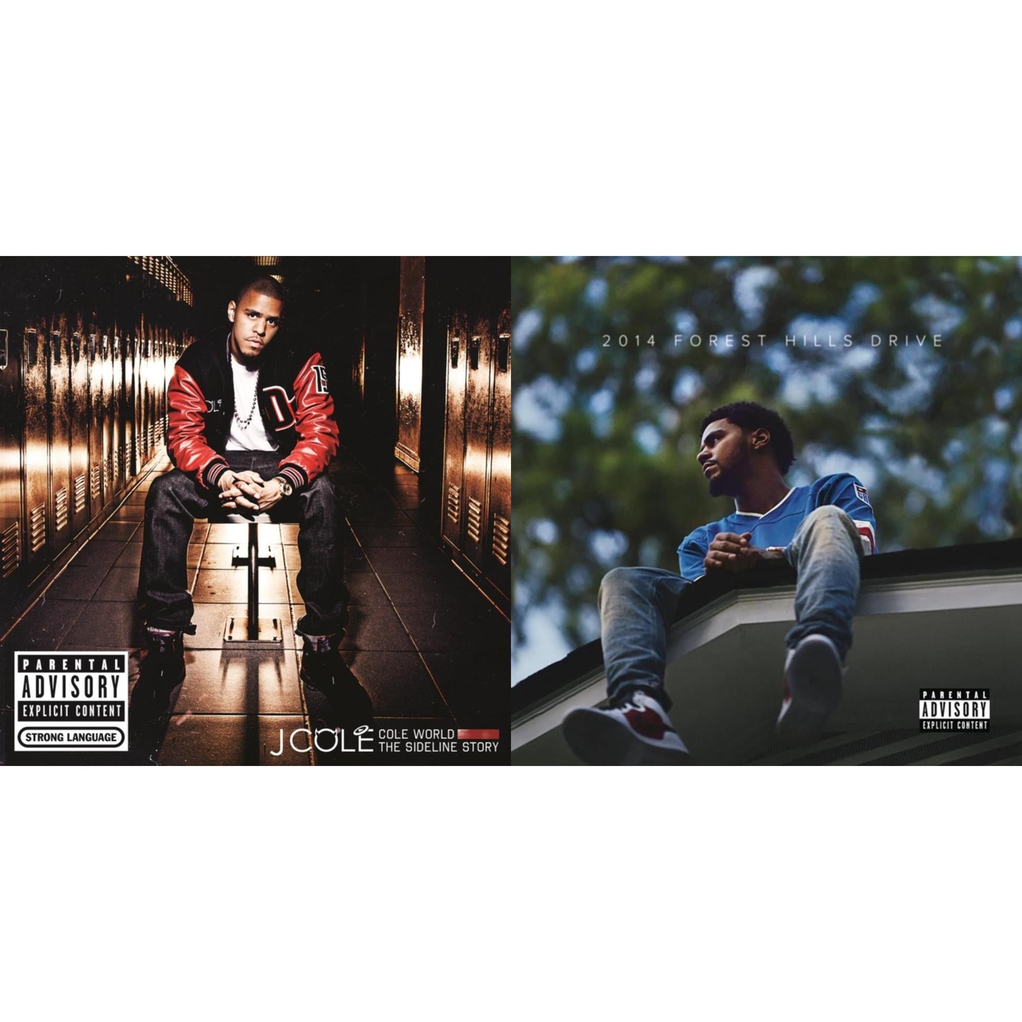 J. Cole - Cole World: The Sideline Story (X) (2LP) & 2014 Forest Hills Drive (2LP) (X)