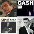 At Folsom Prison & American Iv: The Man Comes Around & Rebel Sings (Crystal Clear & Solid Silver LP Vinyl) & Christmas: There'll Be Peace In The Valley