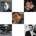 At Folsom Prison & Greatest Hits, Volume 1 & Songwriter & Rebel Sings (Crystal Clear & Solid Silver LP Vinyl) & Essential Johnny Cash