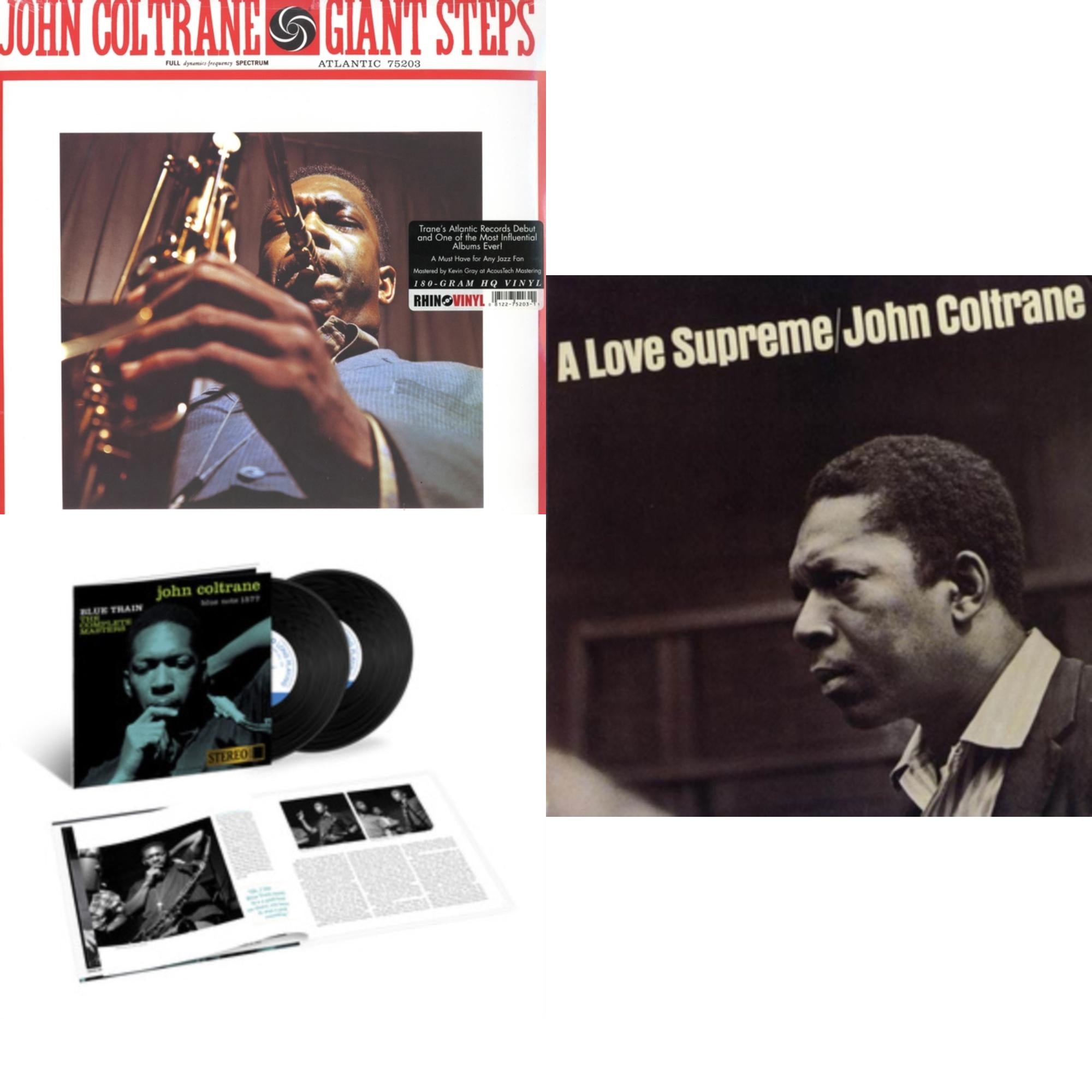 Love Supreme & Giant Steps & Blue Train (Blue Note Tone Poet Series) (2LP)