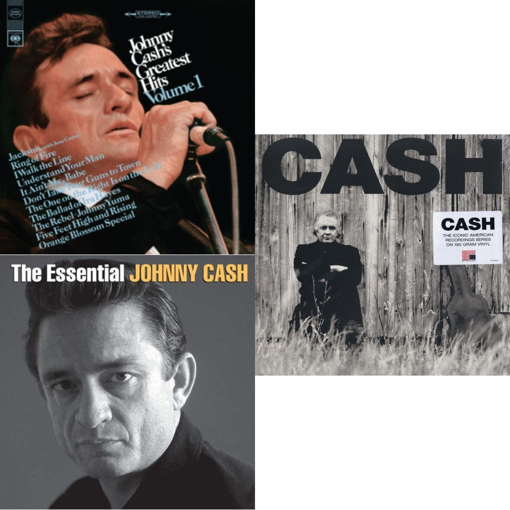 Greatest Hits, Volume 1 & American Ii: Unchained (180G) & Essential Johnny Cash