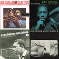 John Coltrane - Giant Steps & Blue Train & Love Supreme: Complete Masters & John Coltrane & Kenny Burrell - LP Vinyl Bundle