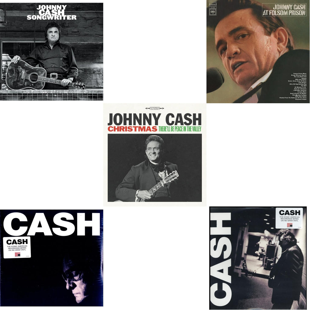 At Folsom Prison & Songwriter & American Iii: Soitary Man & American Iv: The Man Comes Around & Christmas: There'll Be Peace In The Valley
