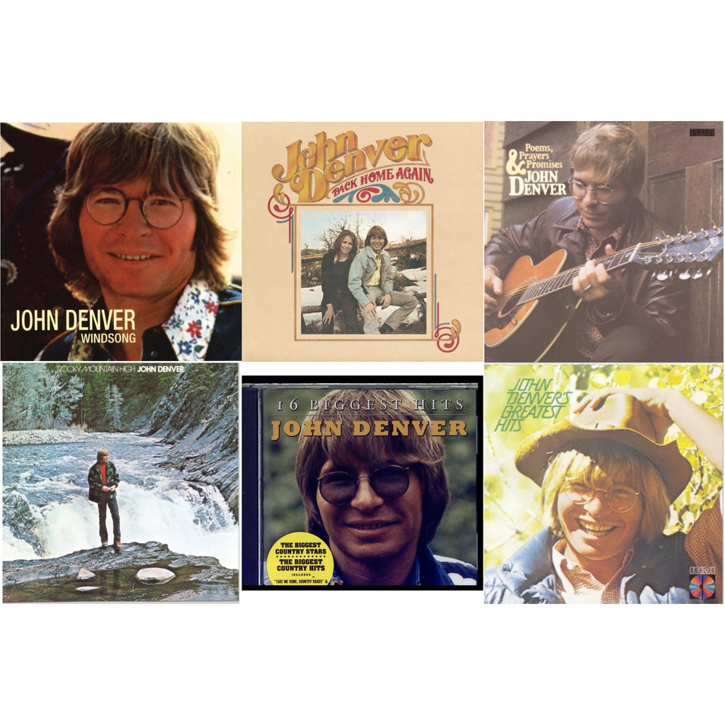 Windsong & Back Home Again & Poems Prayers & Promises & Rocky Mountain High & 16 Biggest Hits & Greatest Hits