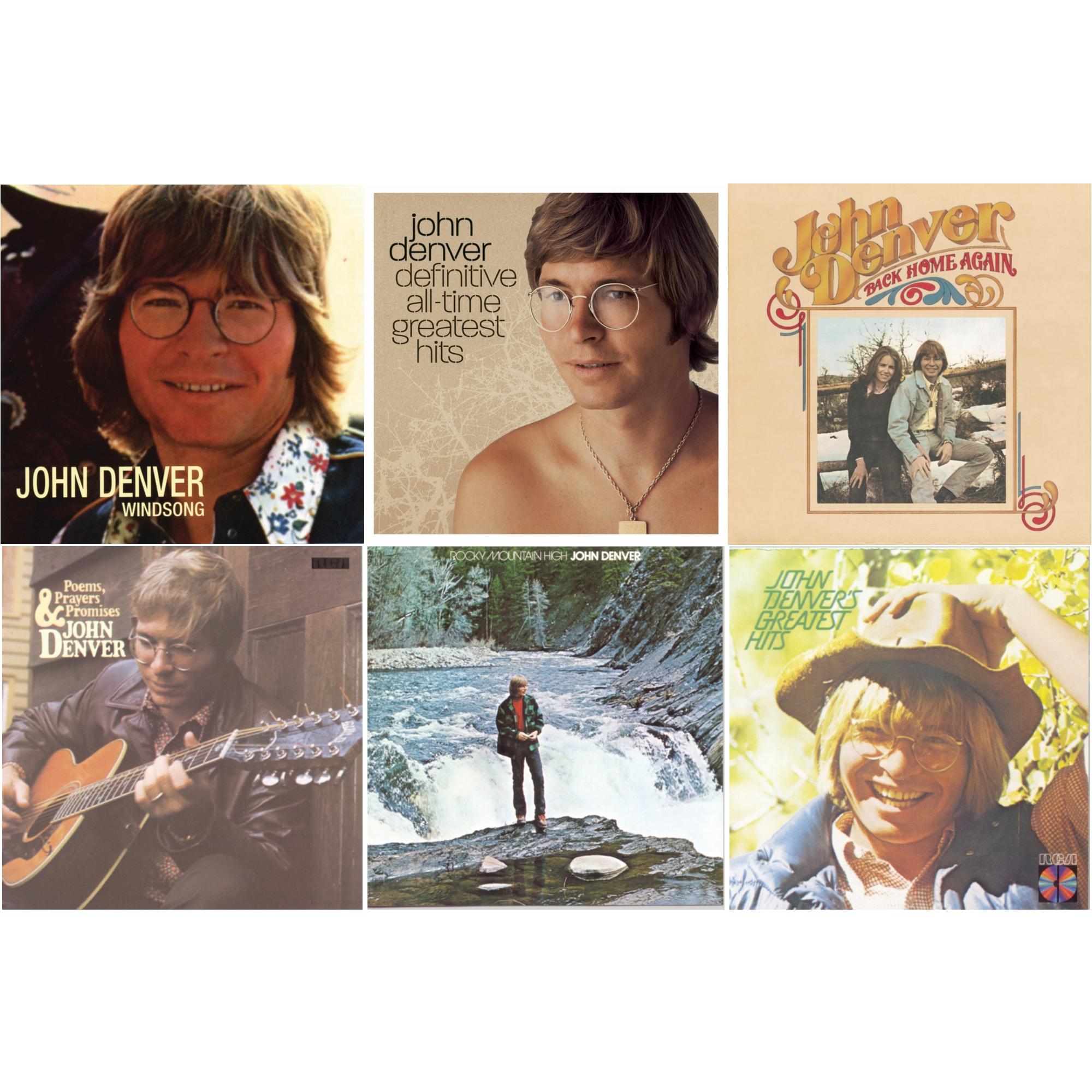 Windsong & Definitive All Time Greatest Hits & Back Home Again & Poems Prayers & Promises & Rocky Mountain High & Greatest Hits