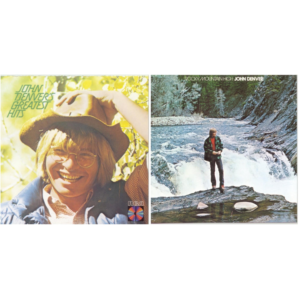 John Denver - Rocky Mountain High & Greatest Hits - CD Bundle