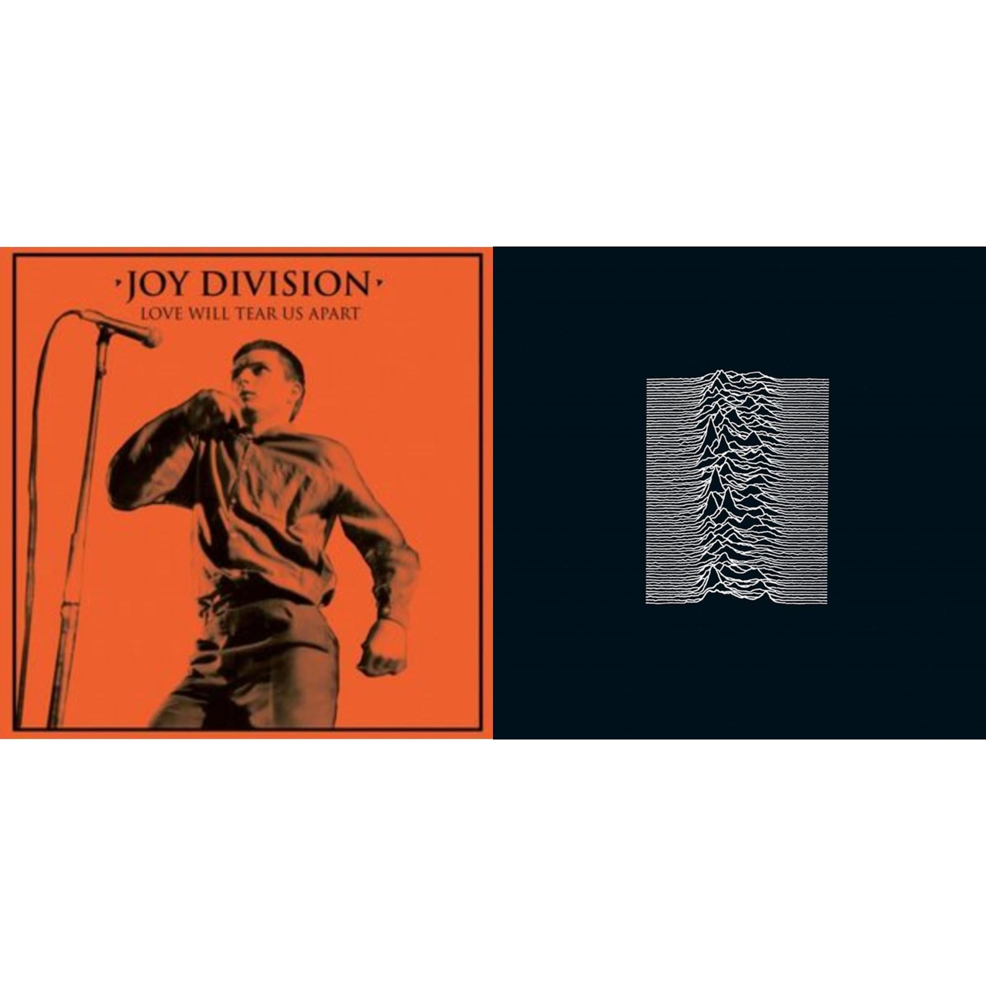 Unknown Pleasures & Love Will Tear Us Apart (Orange/Black Splatter LP Vinyl)