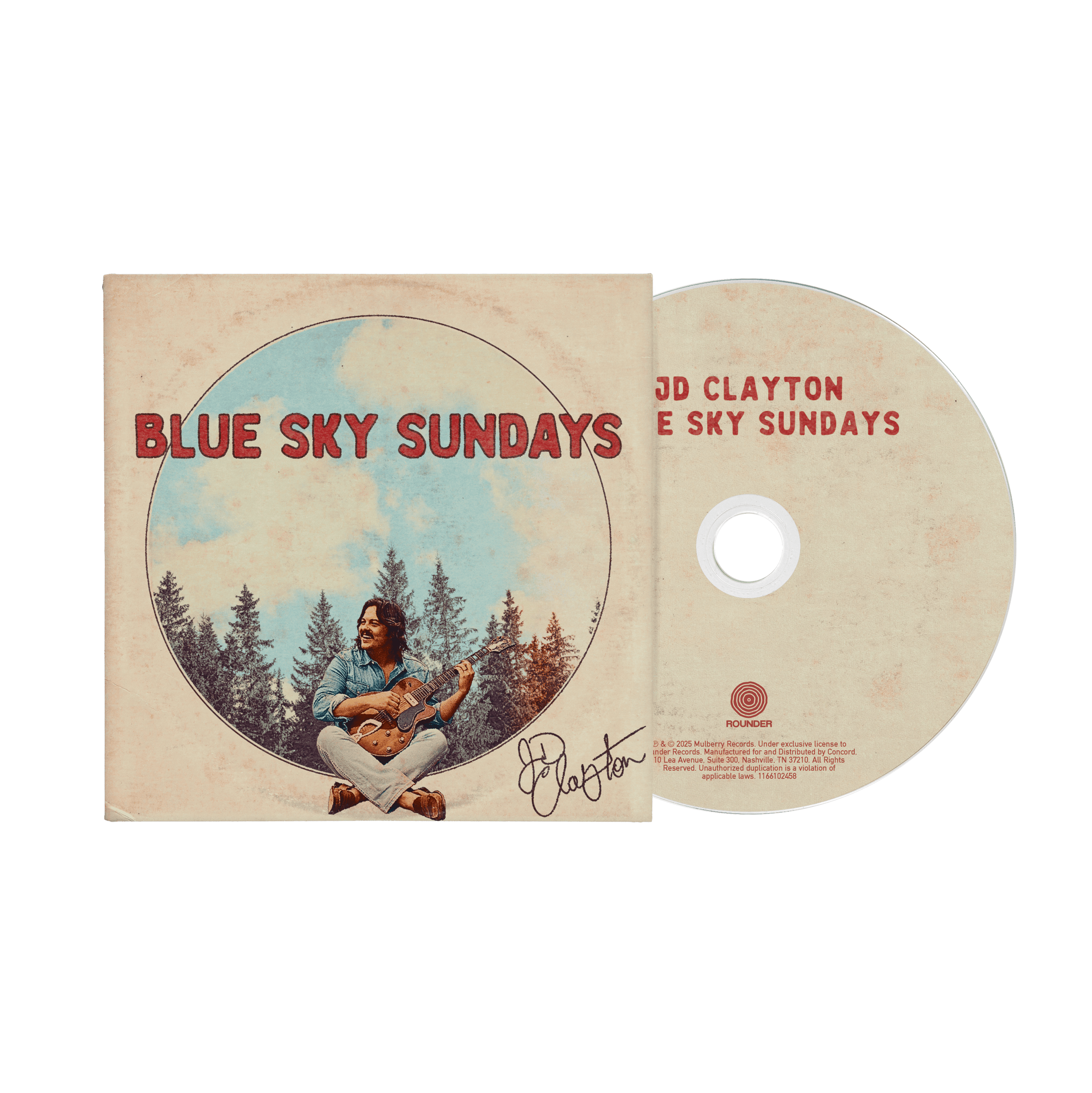 Blue Sky Sundays - Music CD