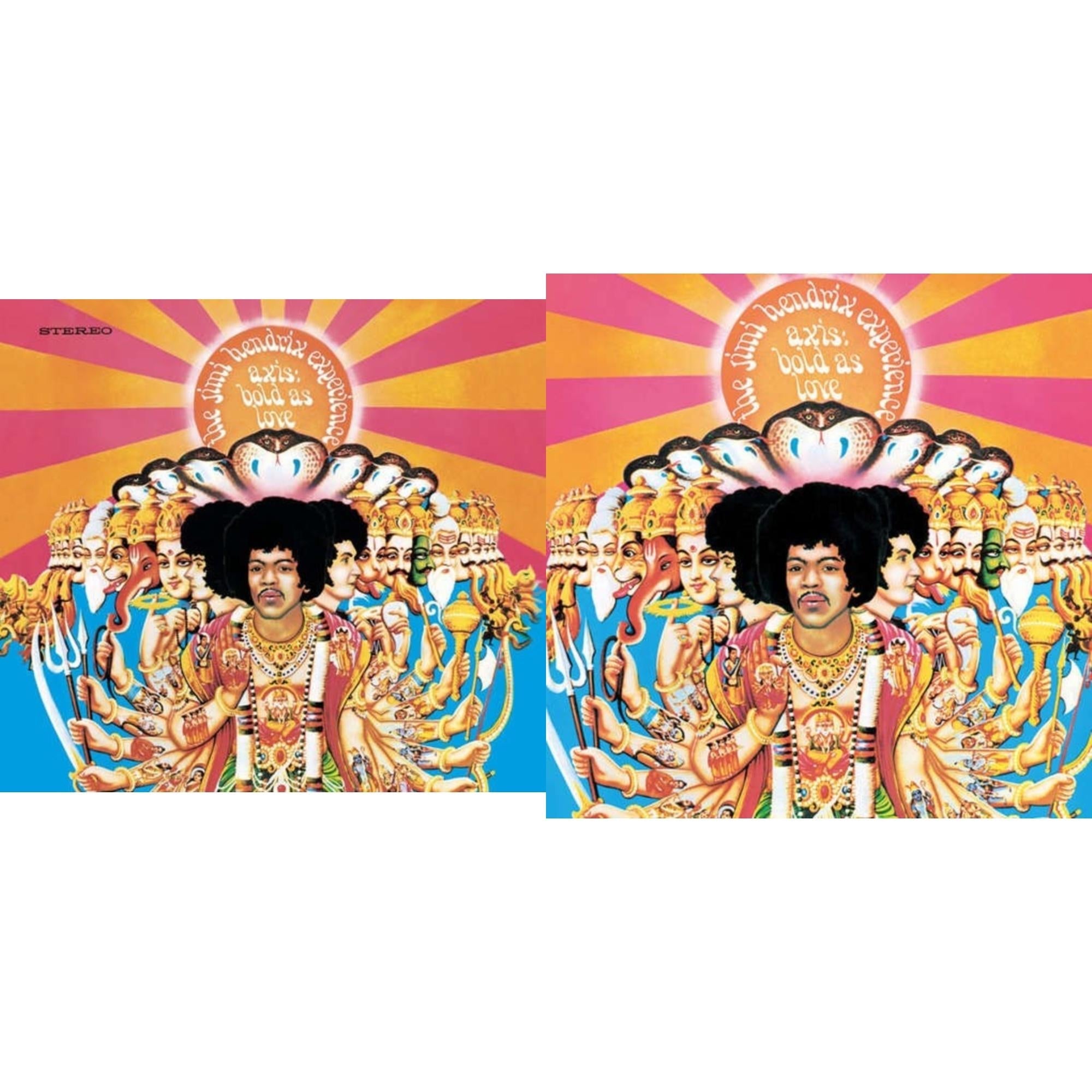 Jimi Experience Hendrix - Axis: Bold As Love (180G) & Axis: Bold As Love (Mono) (180G) - LP Vinyl Bundle