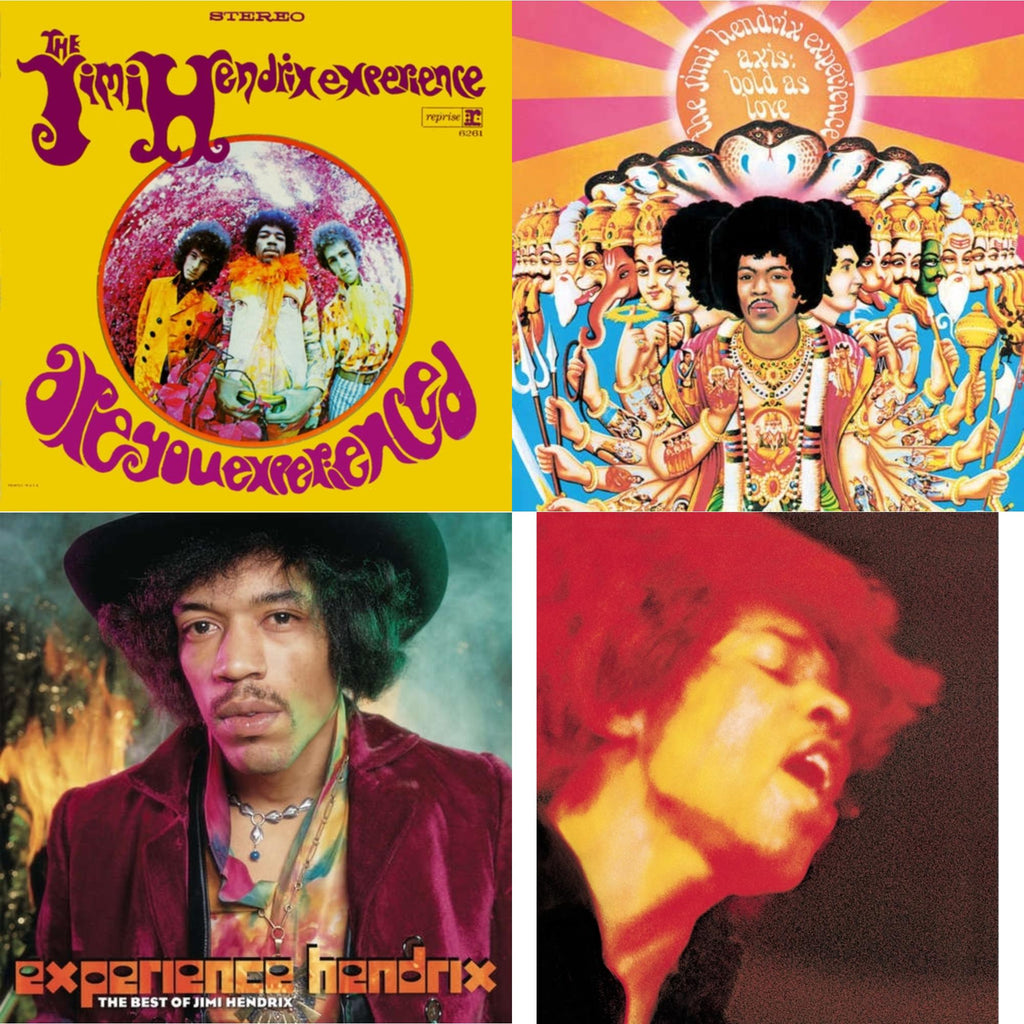 Electric Ladyland (180G) & Axis: Bold As Love (Mono) (180G) & Are You Experienced (180G) & Experience Hendrix: Best Of Jimi Hendrix (2LP/150G)