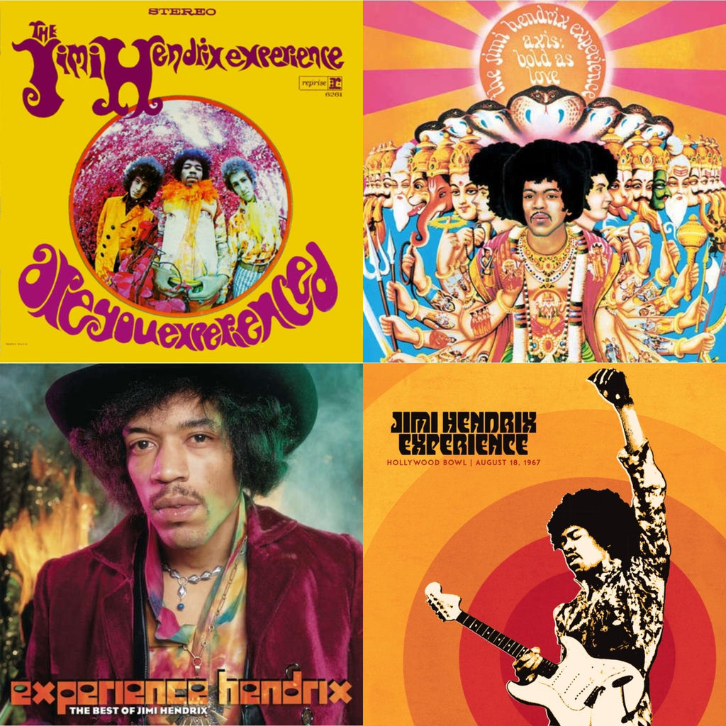 Jimi Hendrix Experience: Live At The Hollywood Bowl: August 18, 1967 & Axis: Bold As Love (Mono) (180G) & Are You Experienced (180G) & Experience Hendrix: Best Of Jimi Hendrix (2LP/150G)