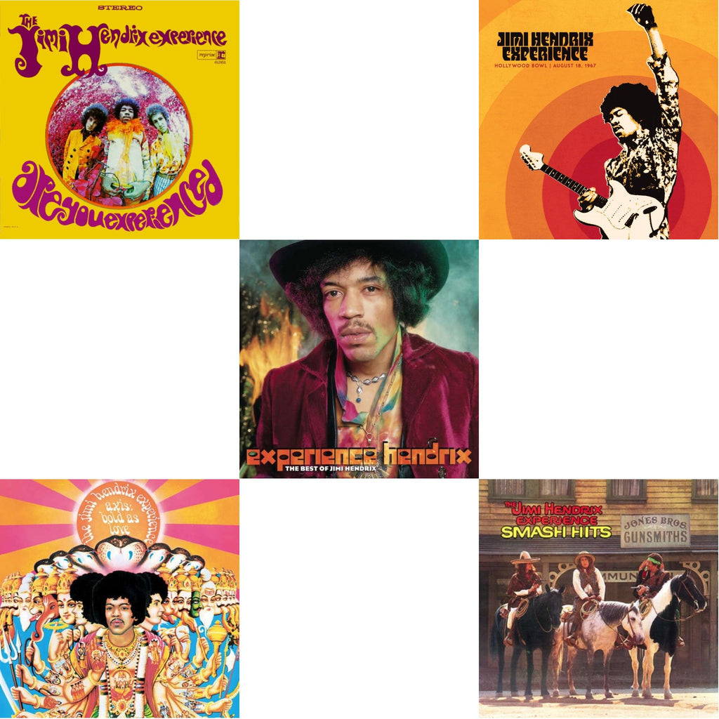 Jimi Hendrix Experience: Live At The Hollywood Bowl: August 18, 1967 & Axis: Bold As Love (Mono) (180G) & Are You Experienced (180G) & Smash Hits (150G LP Vinyl/Original Poster Reproduction) & Experience Hendrix: Best Of Jimi Hendrix (2LP/150G)