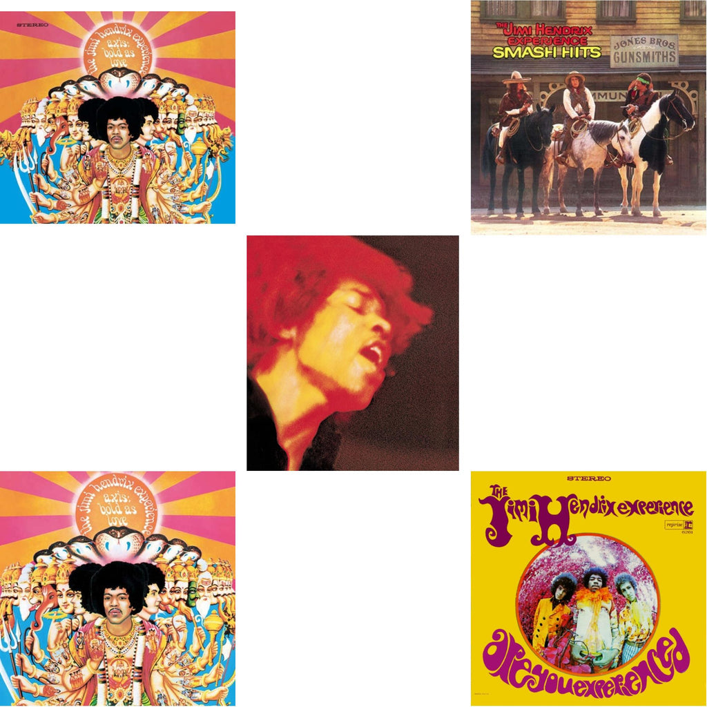 Axis: Bold As Love (180G) & Electric Ladyland (180G) & Axis: Bold As Love (Mono) (180G) & Are You Experienced (180G) & Smash Hits (150G LP Vinyl/Original Poster Reproduction)