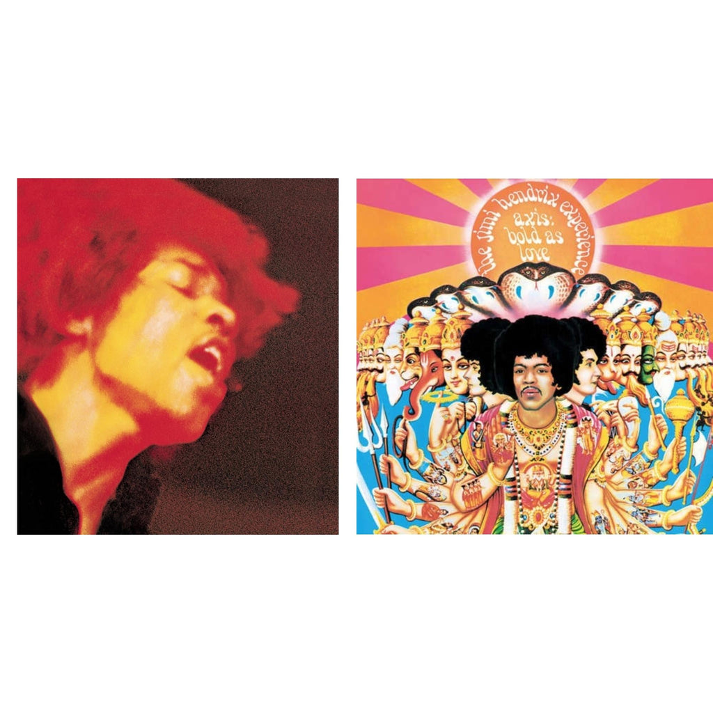 Jimi Experience Hendrix - Electric Ladyland (180G) & Axis: Bold As Love (Mono) (180G) - LP Vinyl Bundle