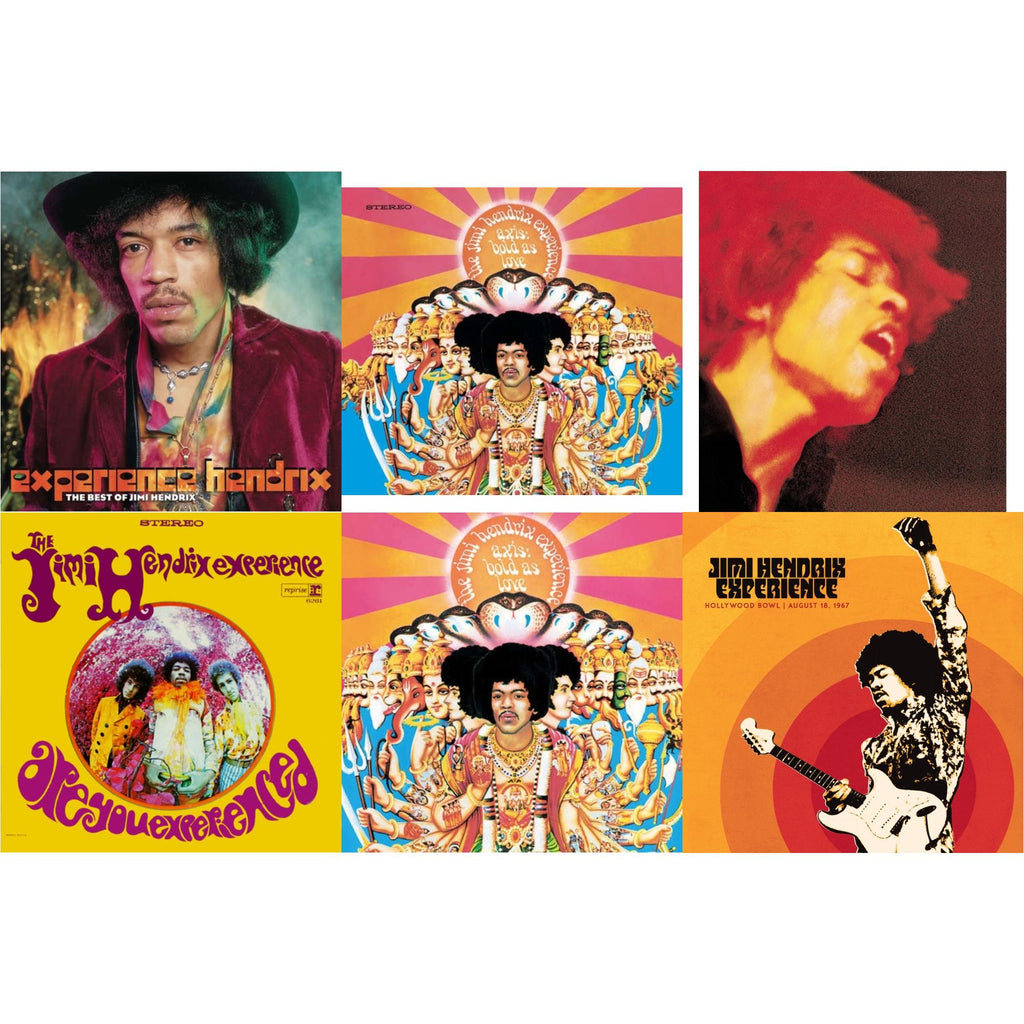 Jimi Hendrix Experience: Live At The Hollywood Bowl: August 18, 1967 & Axis: Bold As Love (180G) & Electric Ladyland (180G) & Axis: Bold As Love (Mono) (180G) & Are You Experienced (180G) & Experience Hendrix: Best Of Jimi Hendrix (2LP/150G)