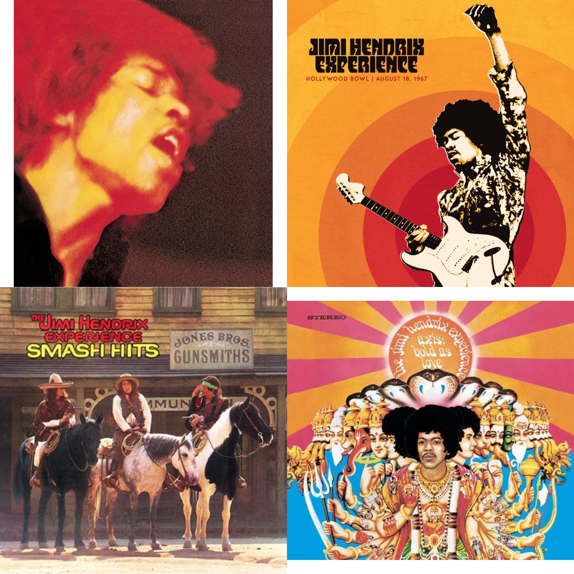 Jimi Hendrix Experience: Live At The Hollywood Bowl: August 18, 1967 & Axis: Bold As Love (180G) & Electric Ladyland (180G) & Smash Hits (150G LP Vinyl/Original Poster Reproduction)